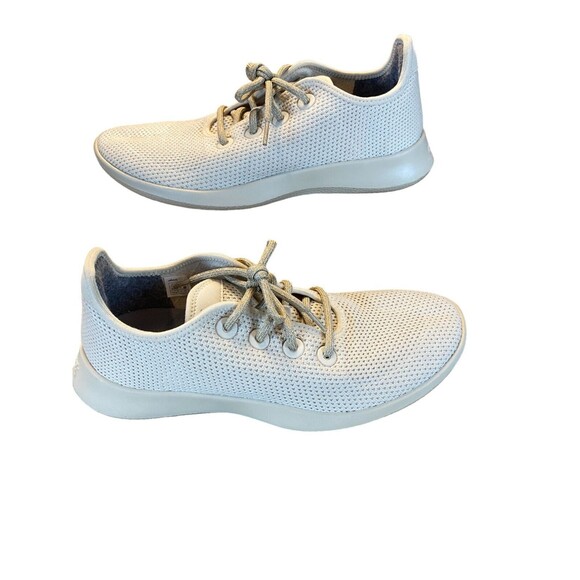 Allbirds Tree Runners Sneakers Womens Size 10 White Mesh Air Dry Lace Up Low Top - Picture 15 of 16